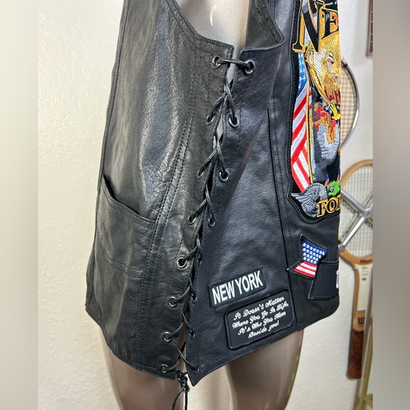 Vietnam Era Vet Leather Vest - Picture 11 of 11